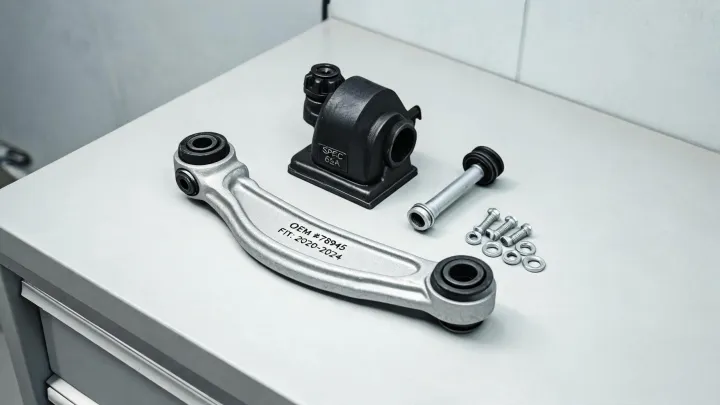 Technical article image for suspension and steering catalog planning
